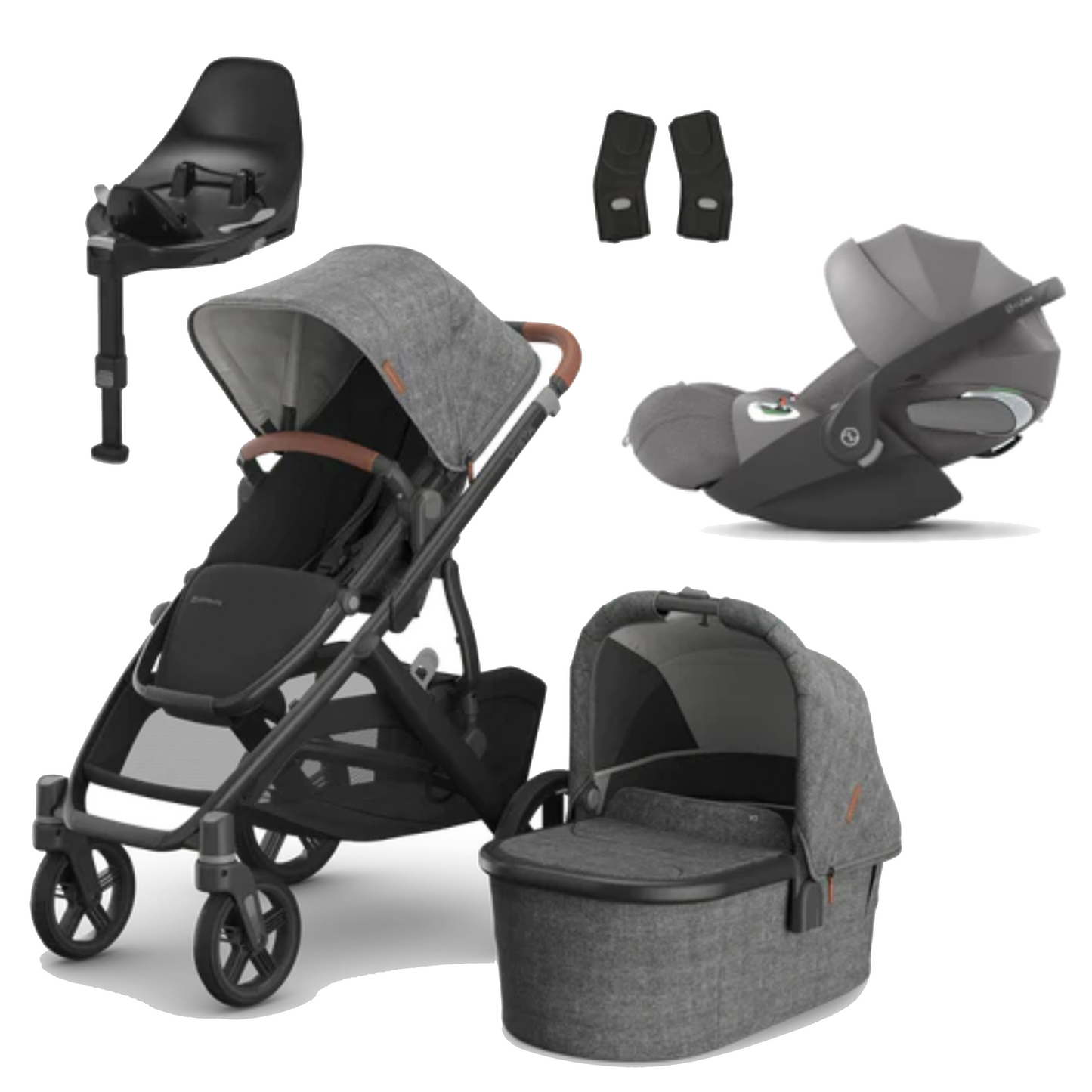 UPPAbaby Vista V3 Buggy with Cybex Cloud T and Base T