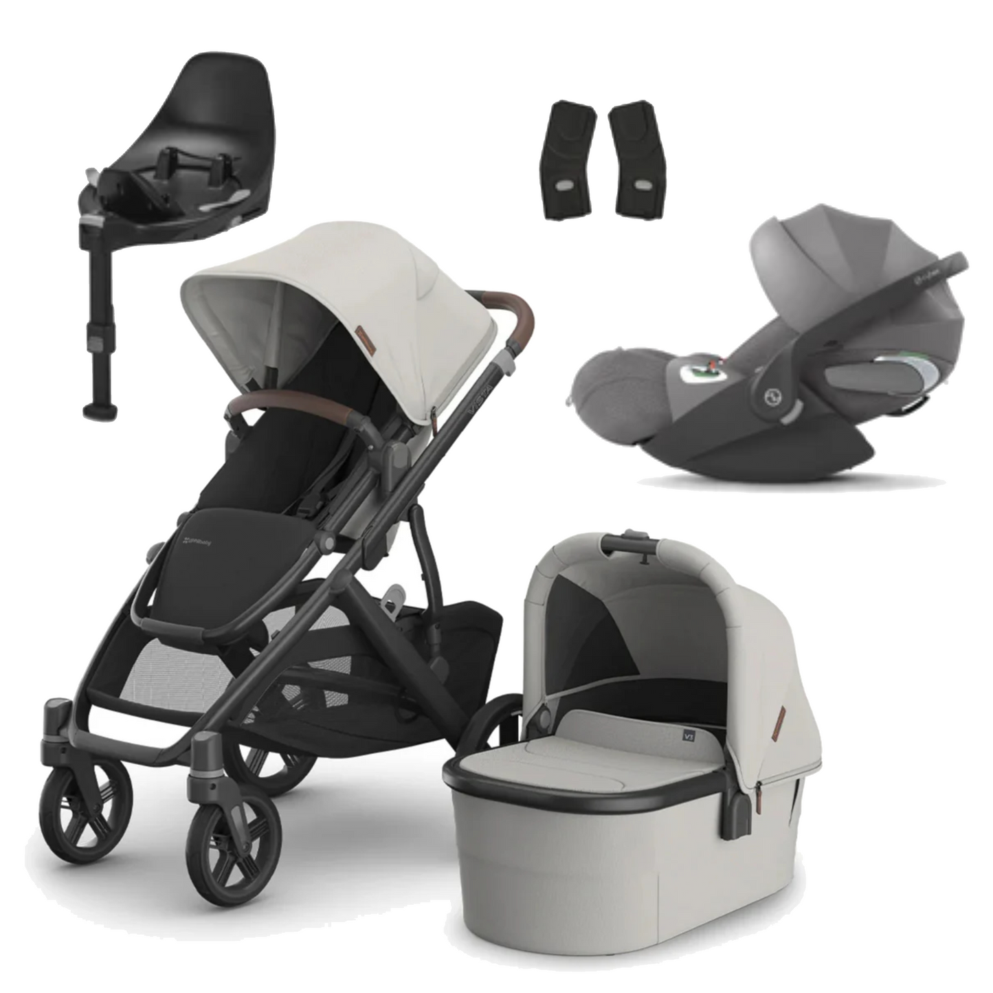 UPPAbaby Vista V3 Buggy with Cybex Cloud T and Base T