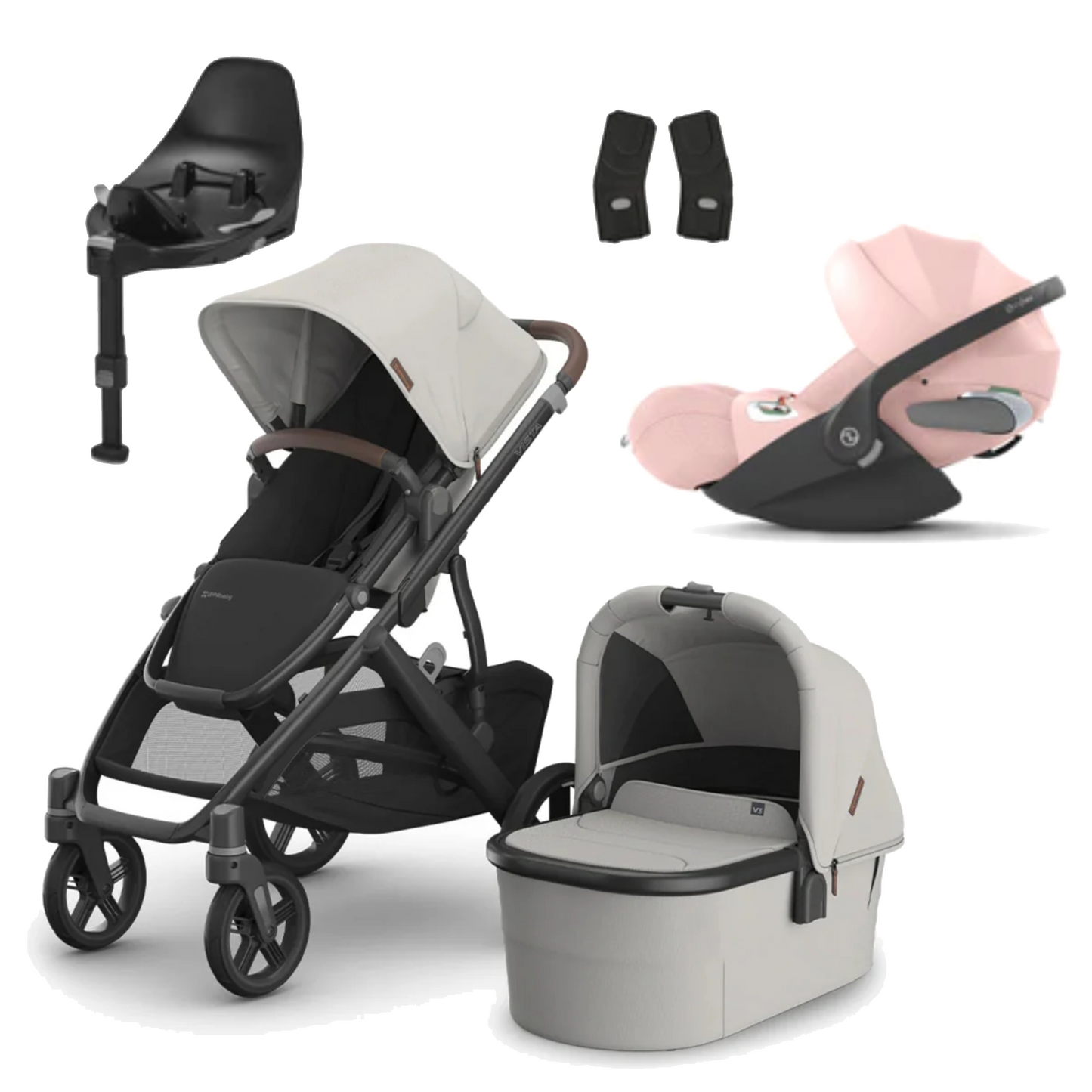 UPPAbaby Vista V3 Buggy with Cybex Cloud T and Base T