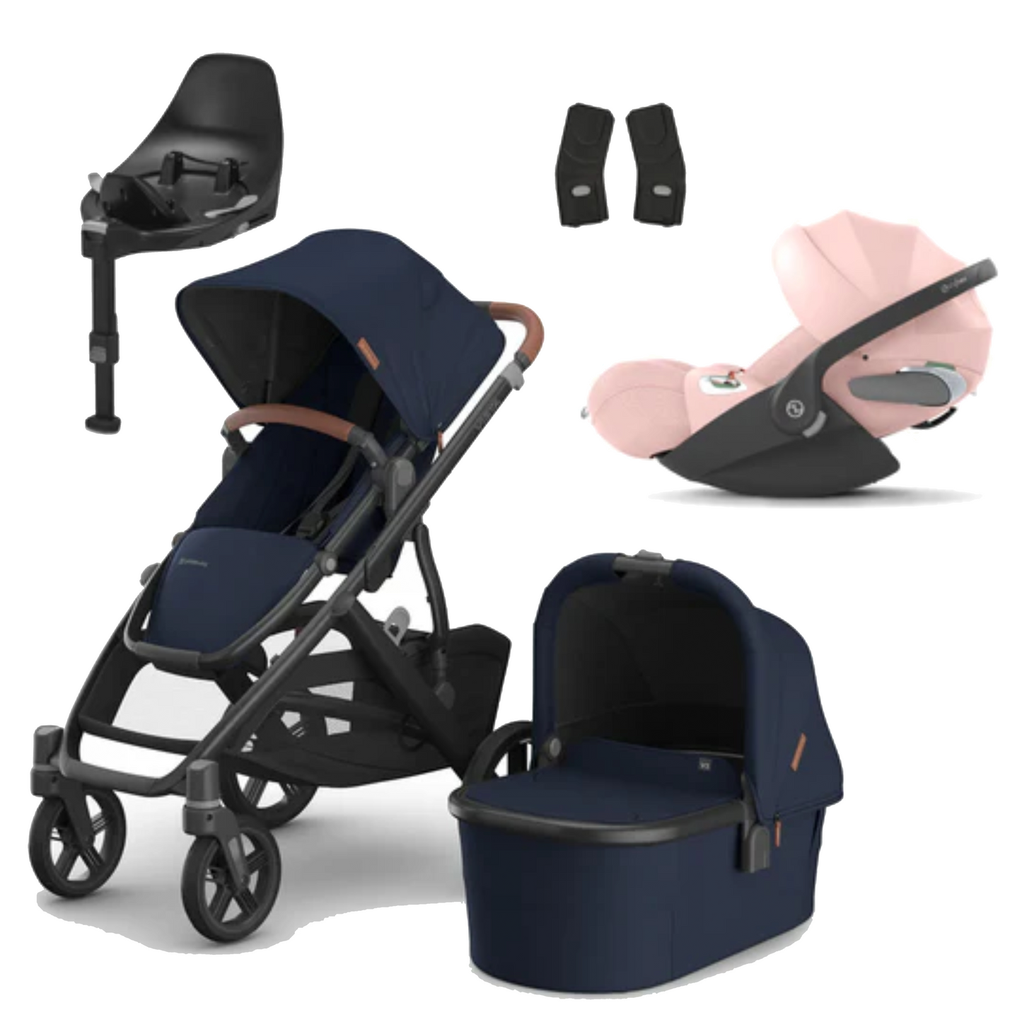 UPPAbaby Vista V3 Buggy with Cybex Cloud T and Base T