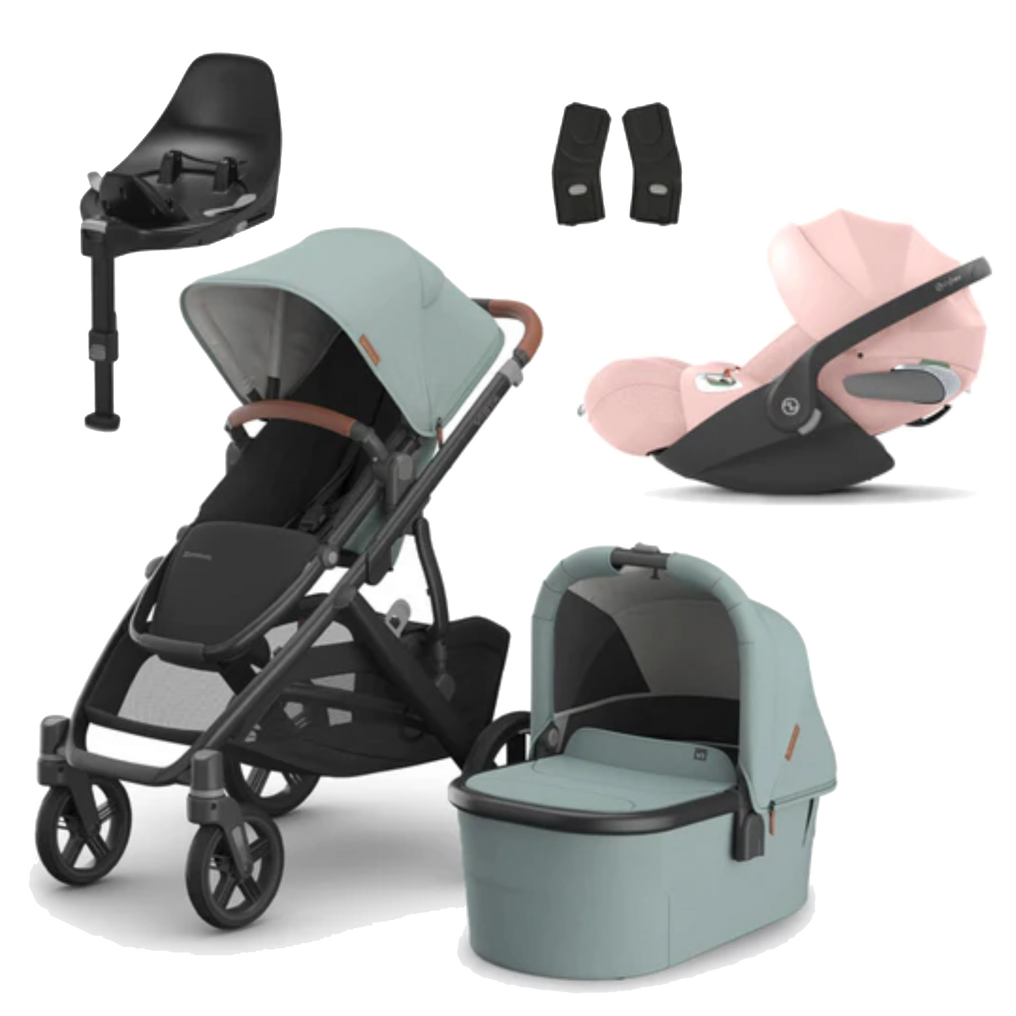 UPPAbaby Vista V3 Buggy with Cybex Cloud T and Base T