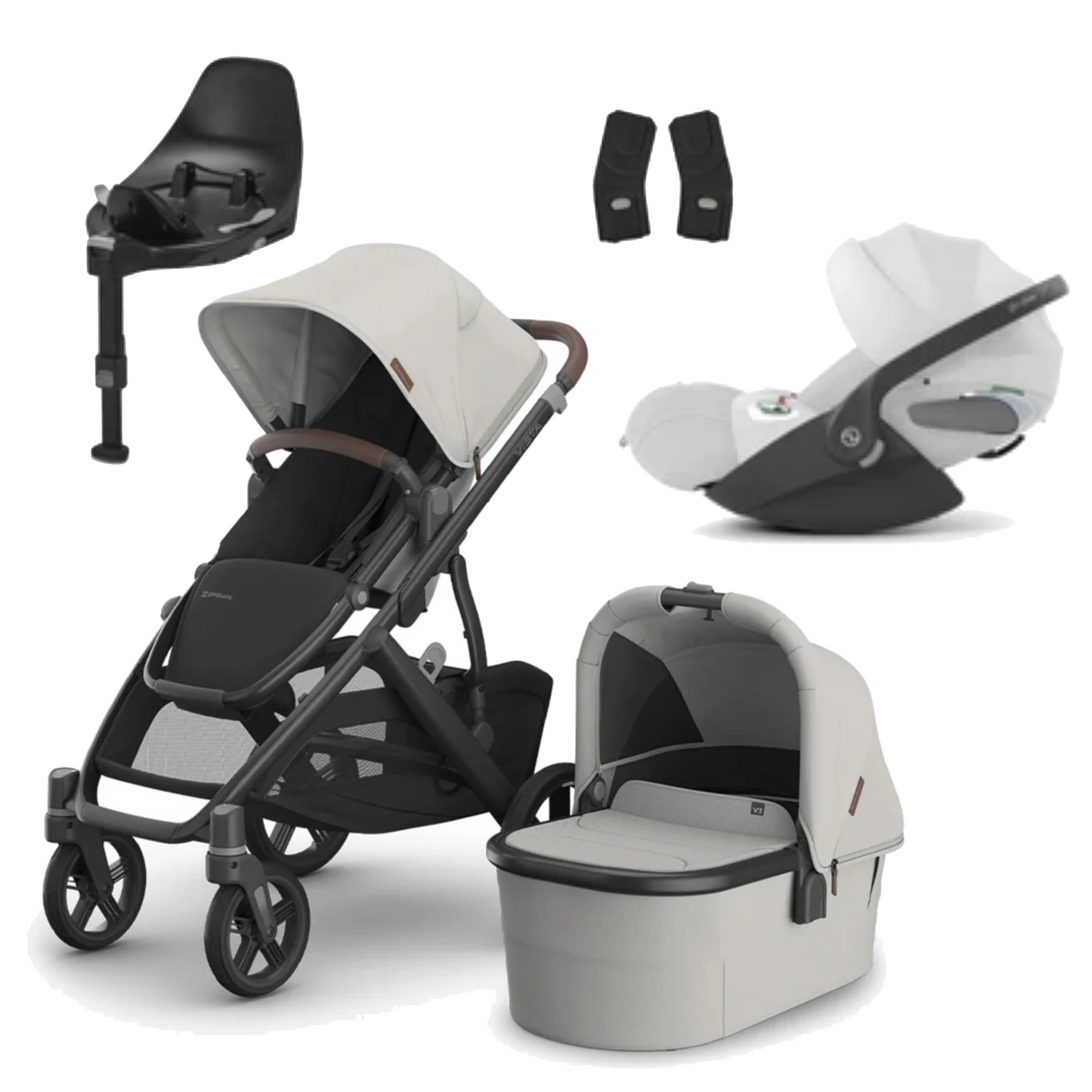 UPPAbaby Vista V3 Buggy with Cybex Cloud T and Base T
