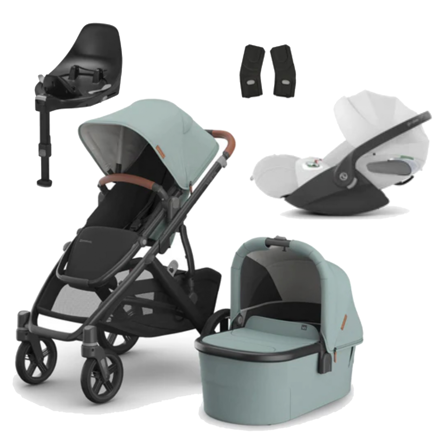 UPPAbaby Vista V3 Buggy with Cybex Cloud T and Base T