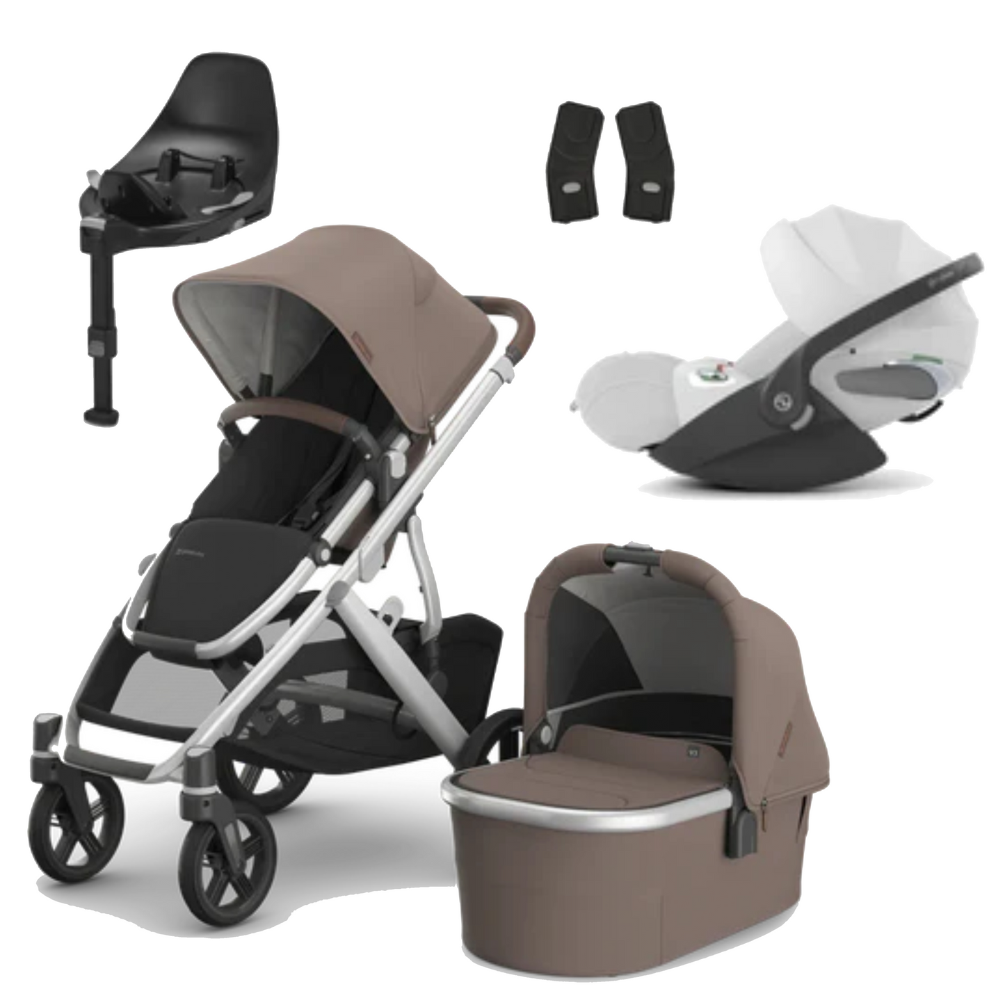 UPPAbaby Vista V3 Buggy with Cybex Cloud T and Base T