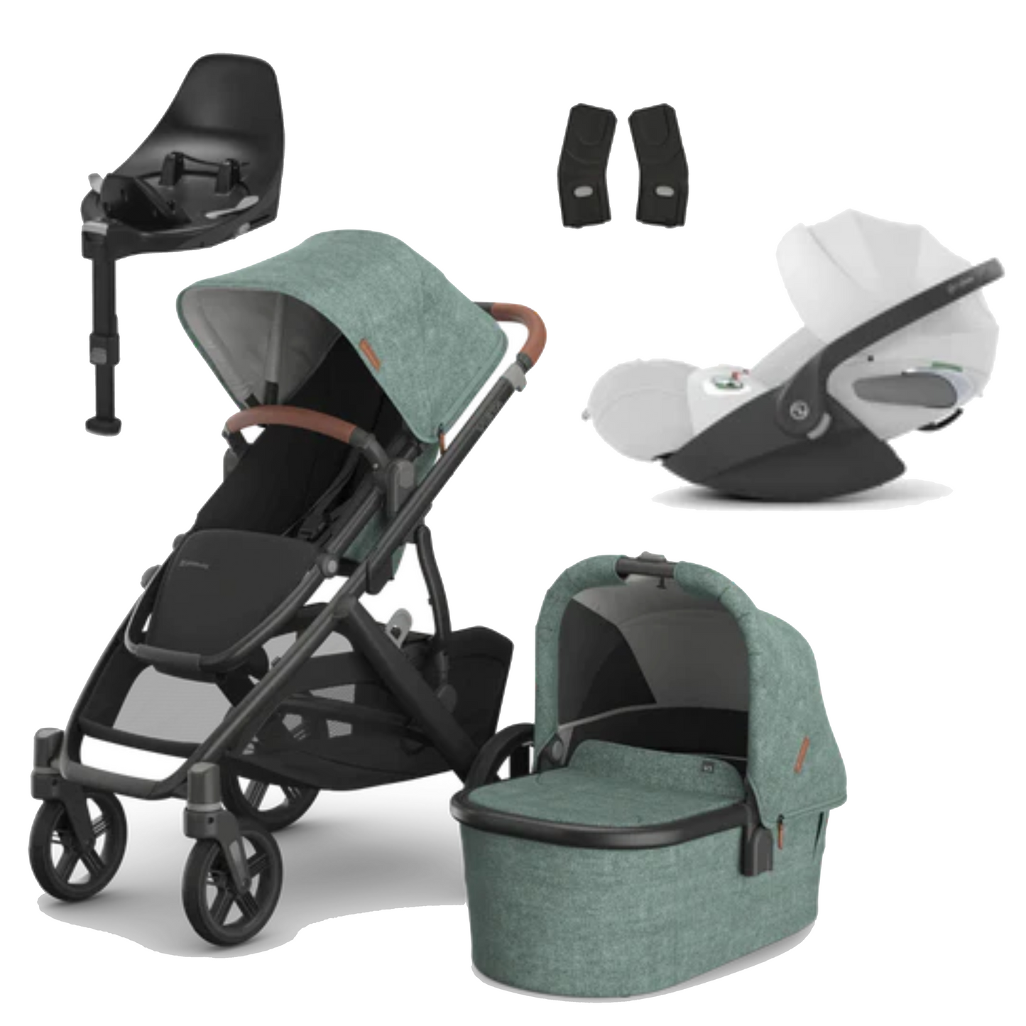 UPPAbaby Vista V3 Buggy with Cybex Cloud T and Base T