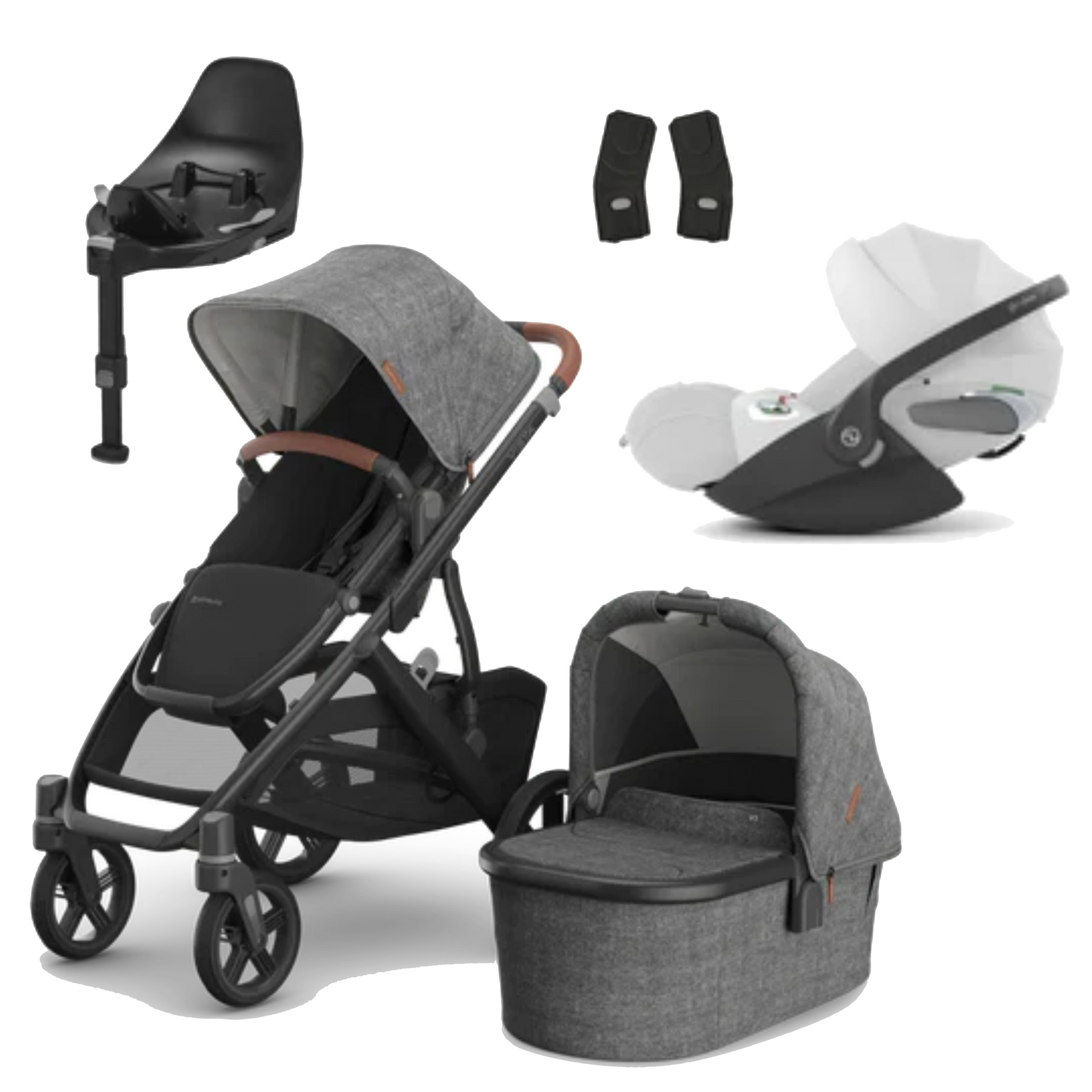 UPPAbaby Vista V3 Buggy with Cybex Cloud T and Base T