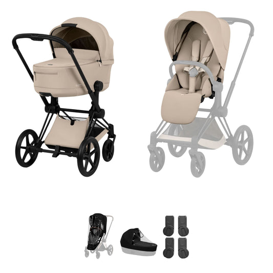Cybex Priam 5 Pushchair & Folding Carrycot - Comfort Collection