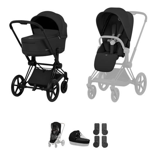 Cybex Priam 5 Pushchair & Folding Carrycot - Comfort Collection