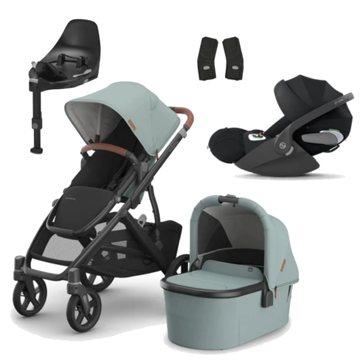 UPPAbaby Vista V3 Buggy with Cybex Cloud T and Base T