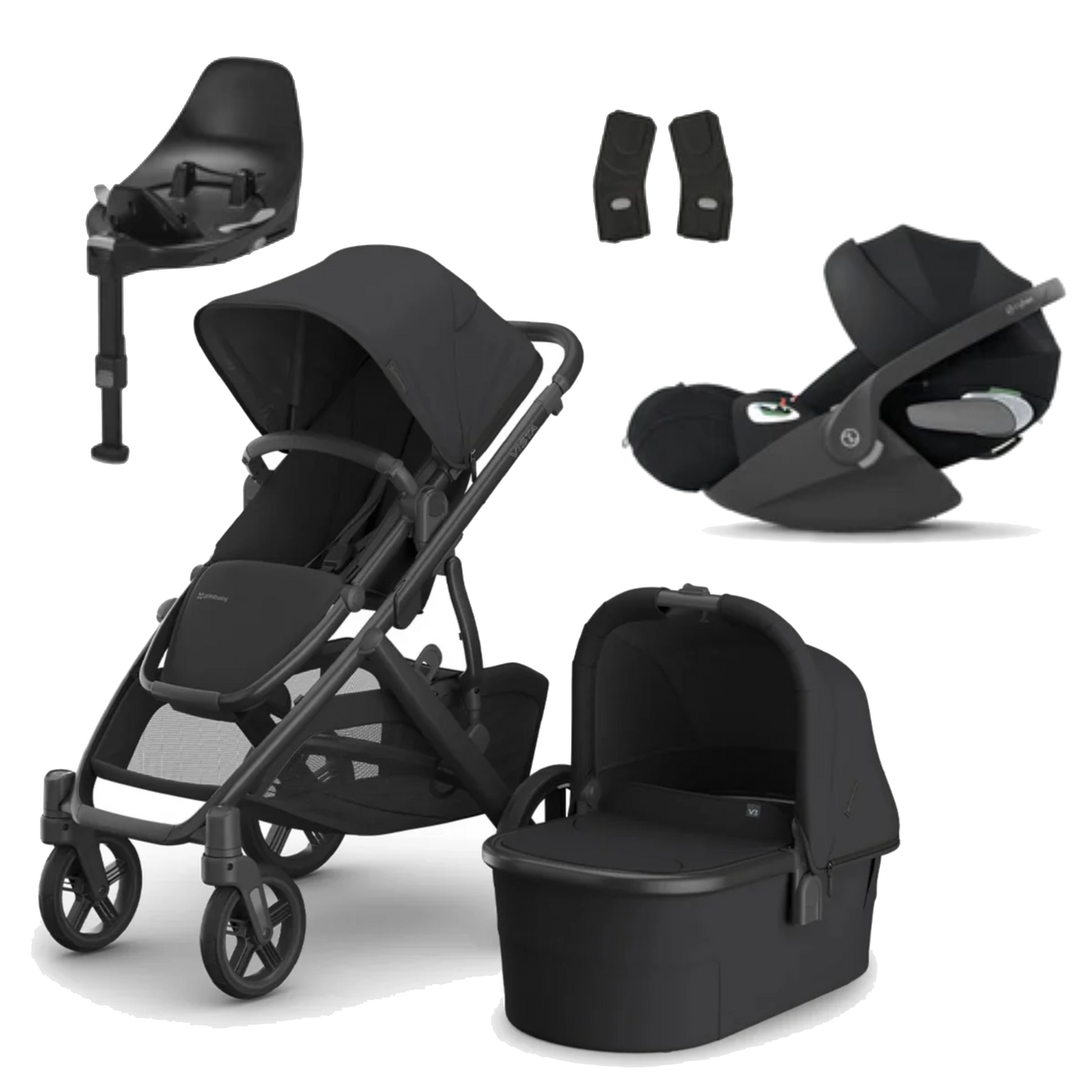 UPPAbaby Vista V3 Buggy with Cybex Cloud T and Base T BabyDoc Shop Ireland