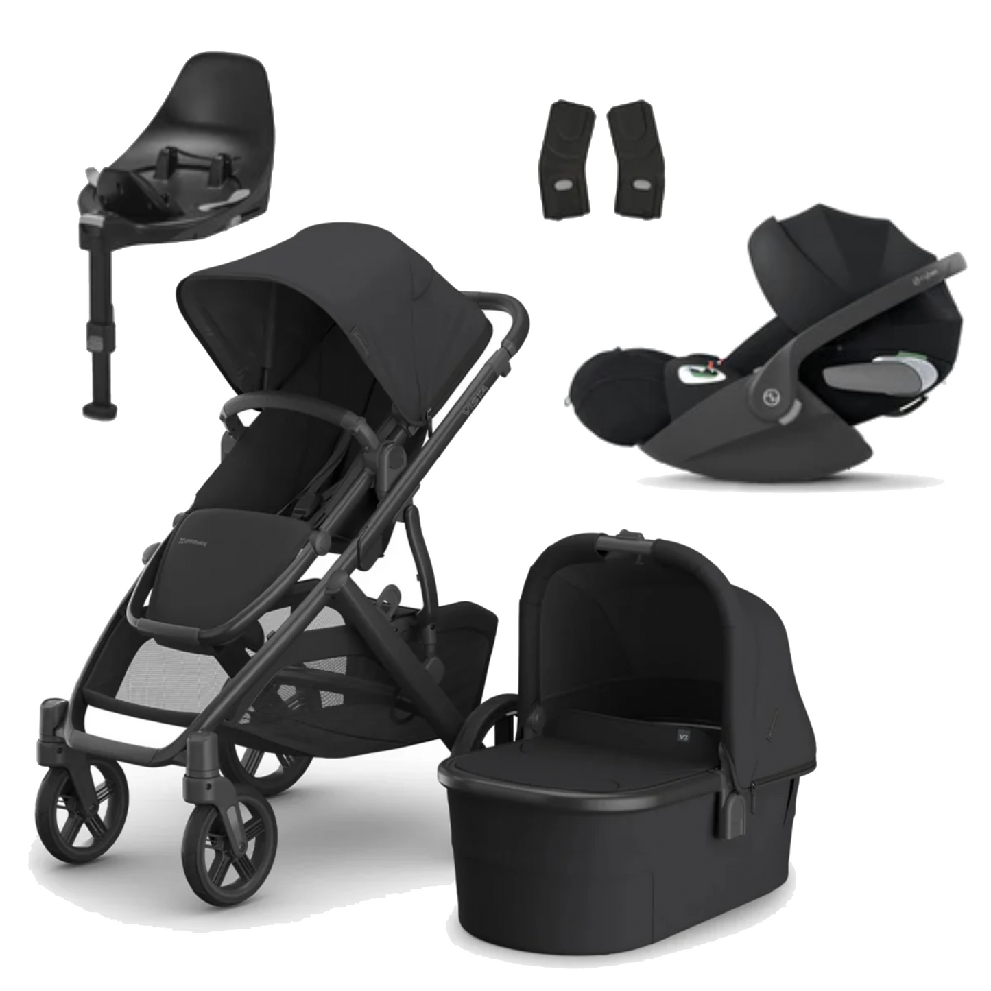 UPPAbaby Vista V3 Buggy with Cybex Cloud T and Base T