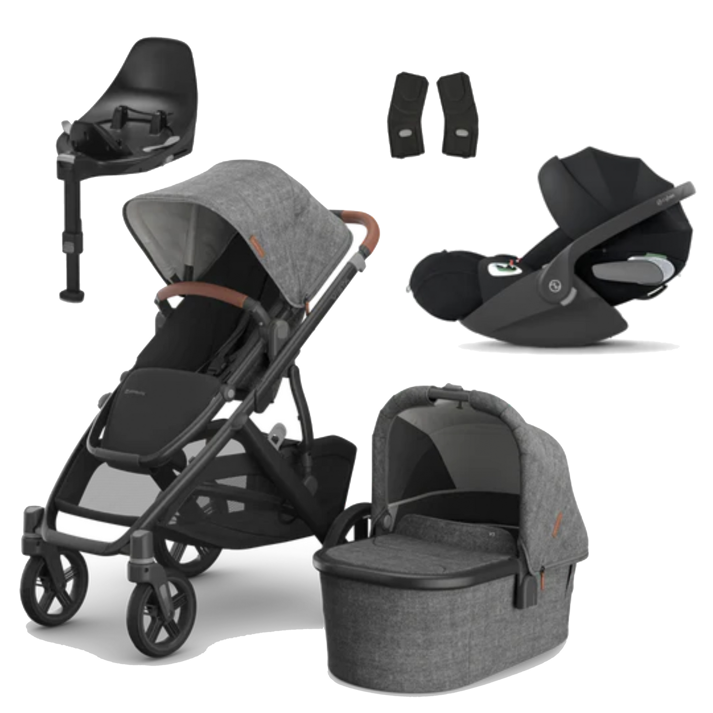 UPPAbaby Vista V3 Buggy with Cybex Cloud T and Base T