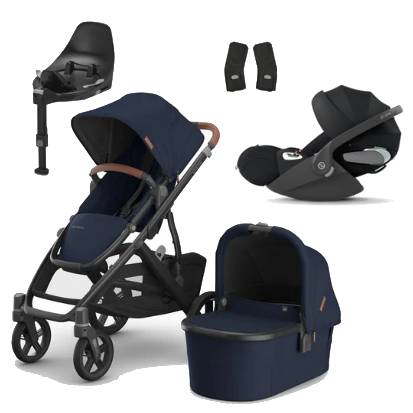 UPPAbaby Vista V3 Buggy with Cybex Cloud T and Base T