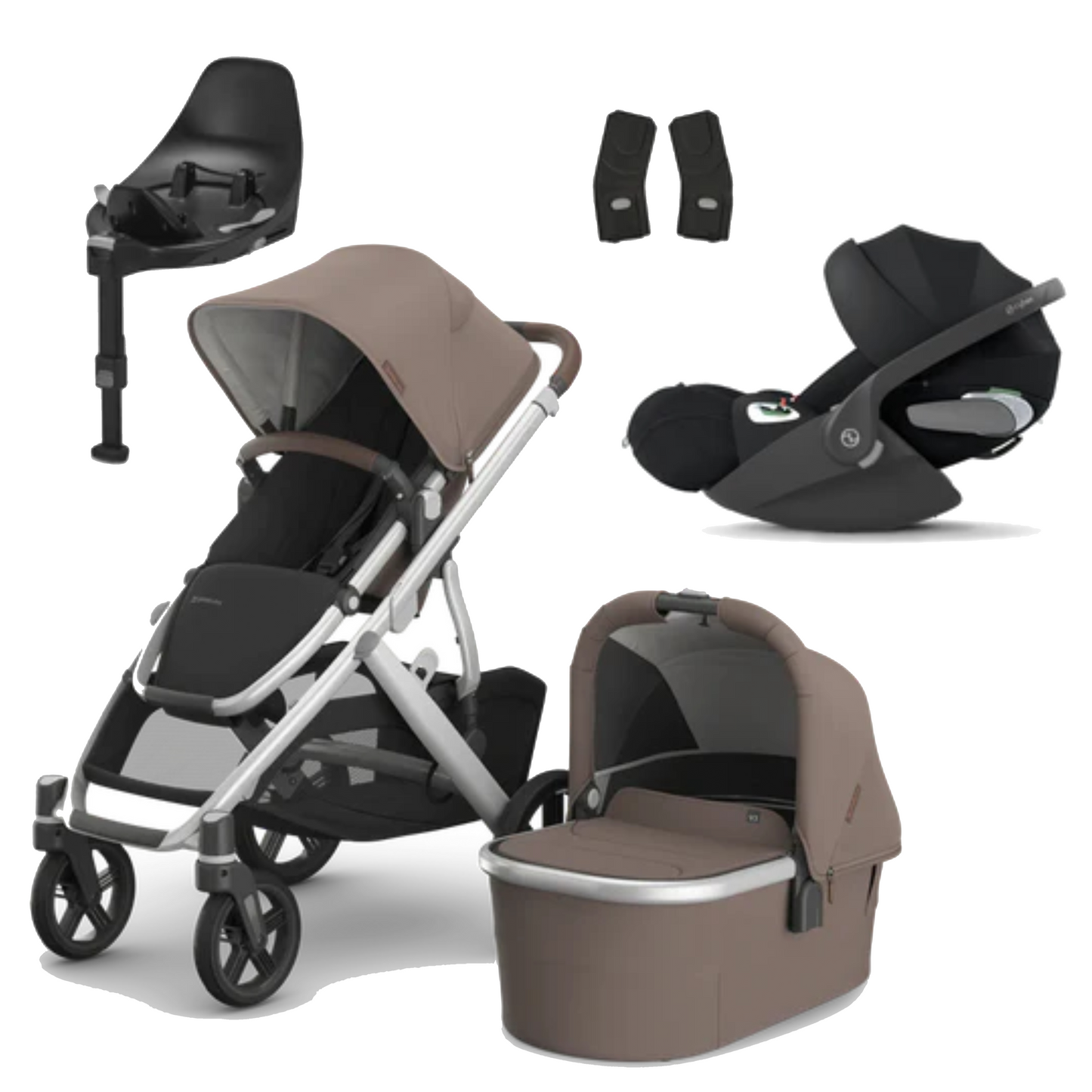 UPPAbaby Vista V3 Buggy with Cybex Cloud T and Base T