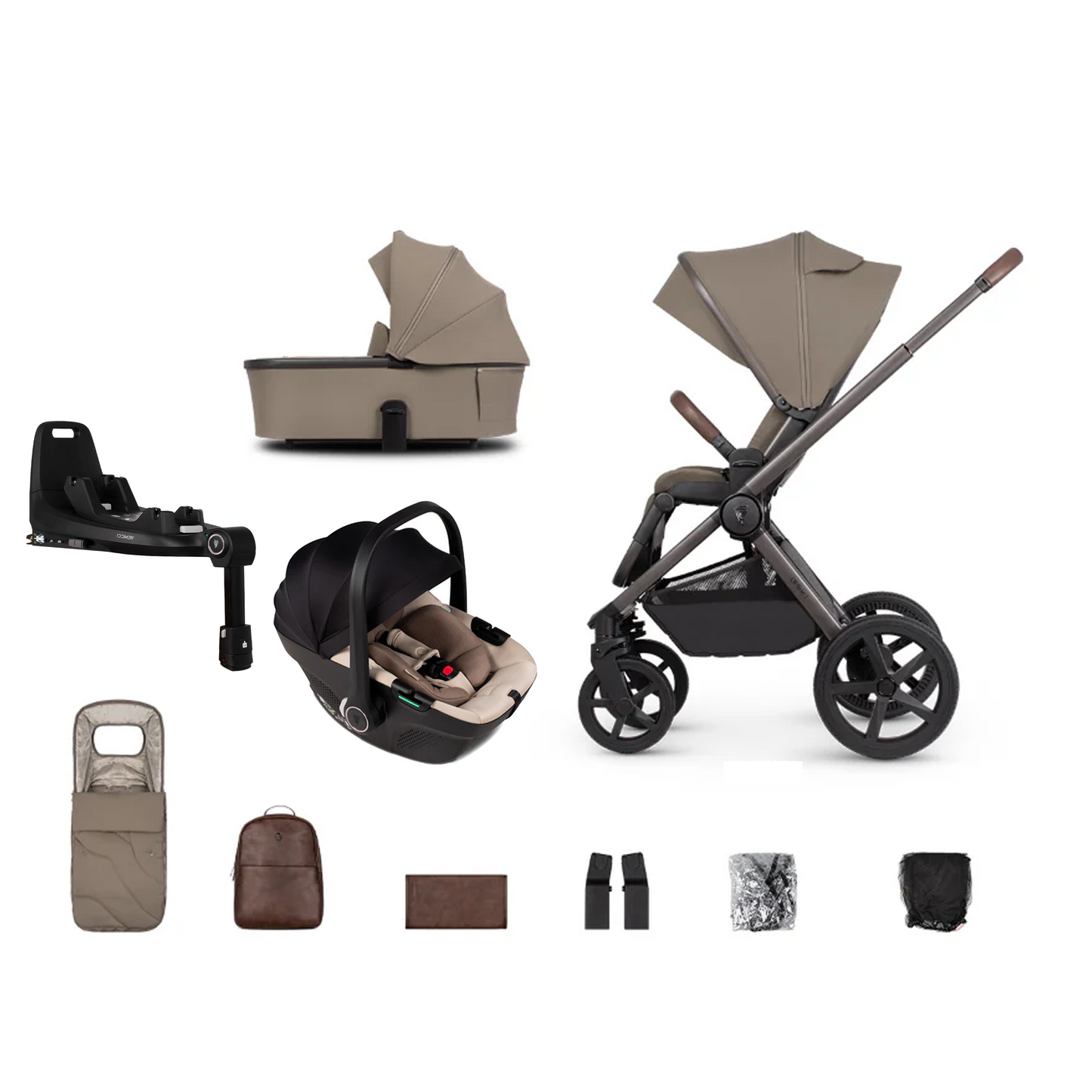 Venicci Upline 2 - 3 in 1 Buggy with Venicci Tiago 360 Car Seat