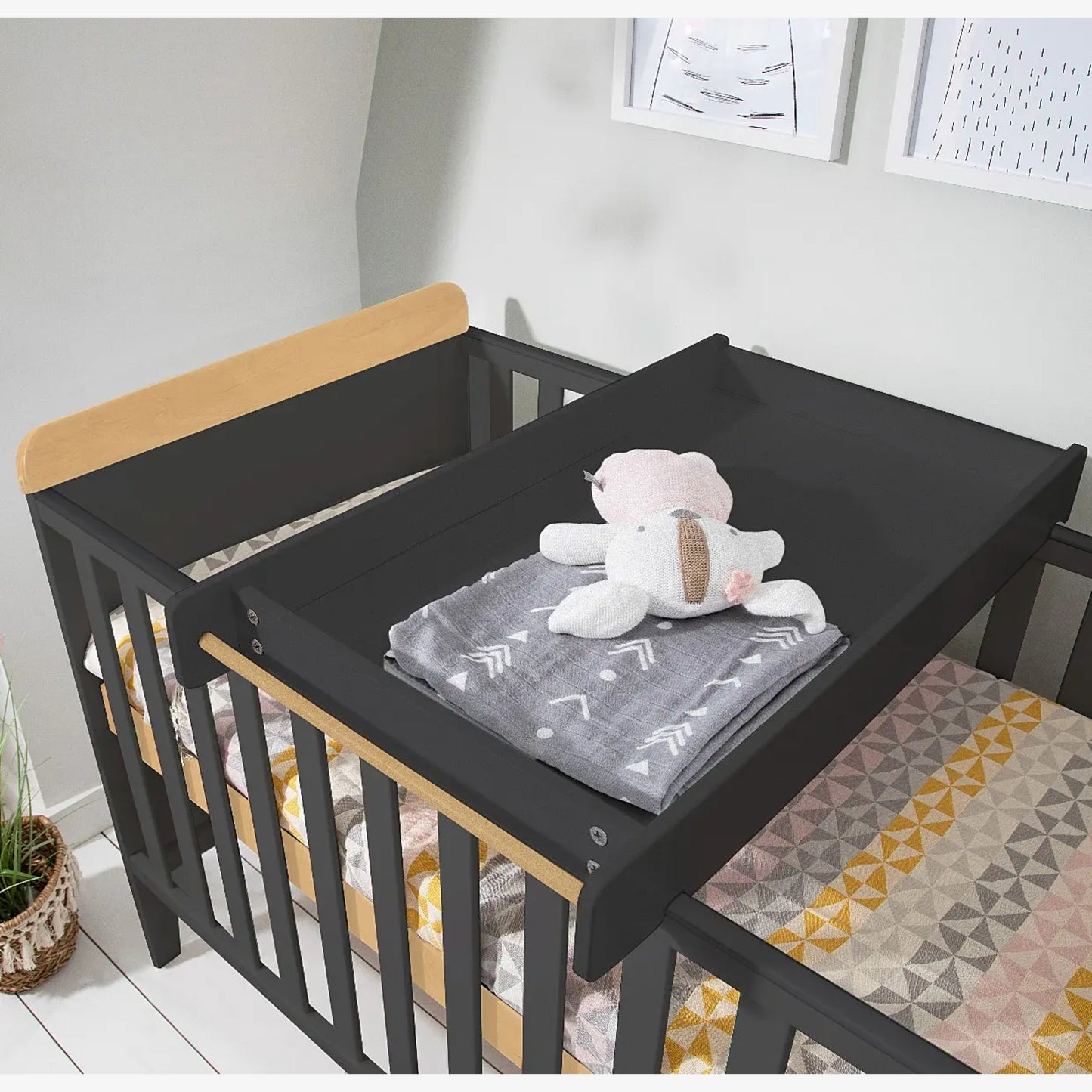 Tutti Bambini Rio Cot Bed with Cot Top Changer & Mattress