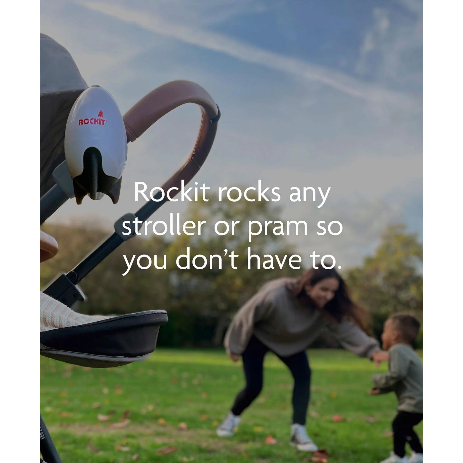 rockit portable baby stroller rocker. rocks any stroller Order the Rockit Baby Rocker Online