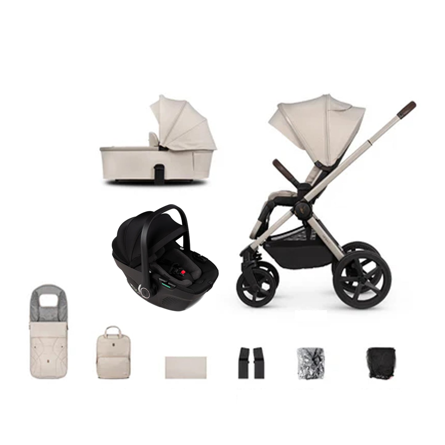 Venicci Upline 2 - 3 in 1 Buggy with Venicci Tiago 360 Car Seat