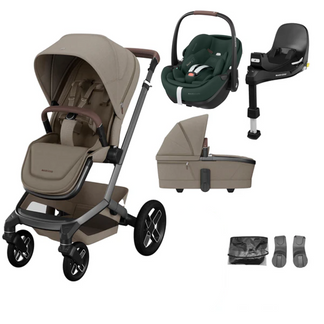 Maxi Cosi Fame Buggy with Maxi Cosi Pebble Pro2 and Family Fix Pro Base