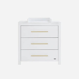 Tutti Bambini Tivoli 2 Piece Set with Cot Bed and Dresser Changer