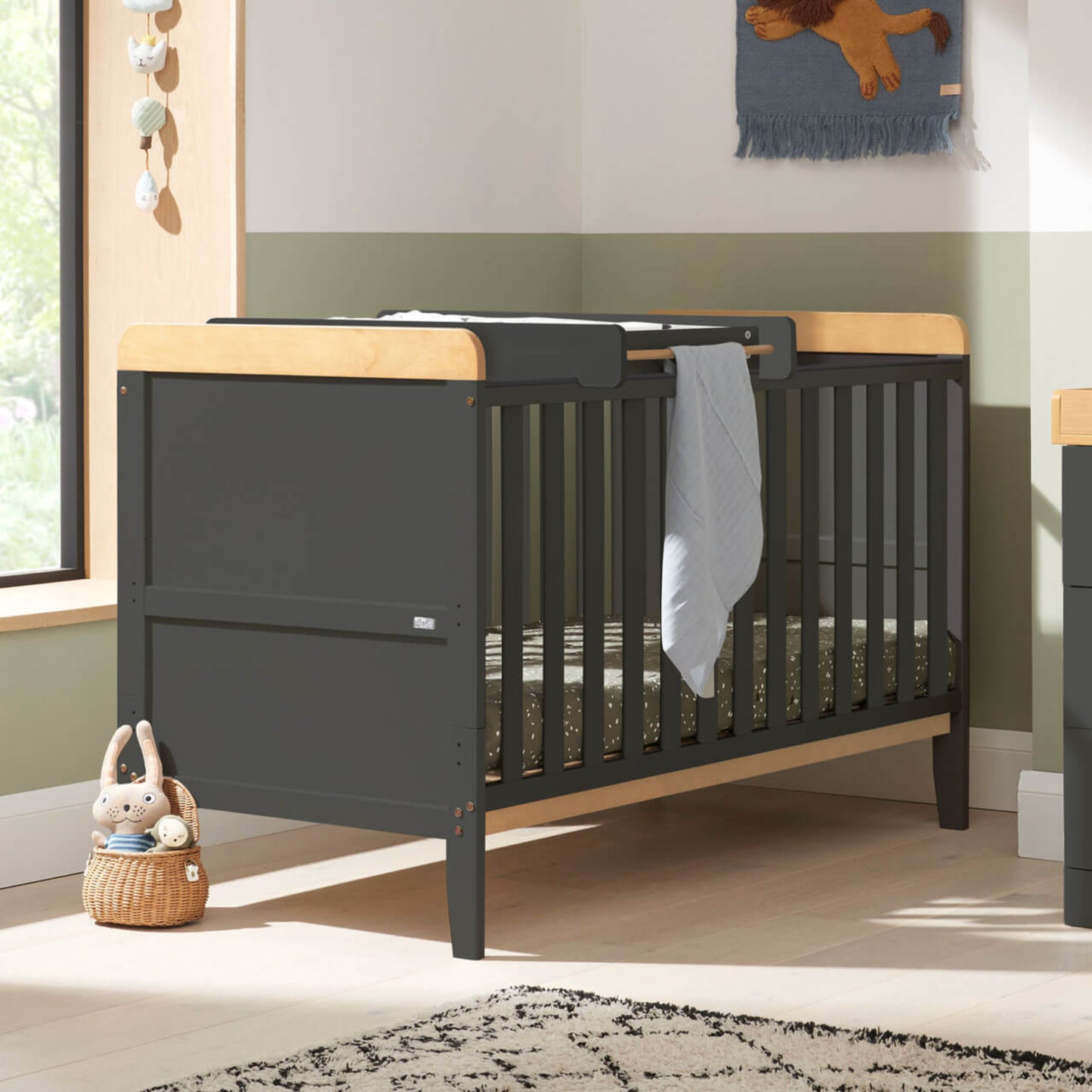 Tutti Bambini Rio 3 Piece Range with Cot Bed, Dresser Changer and Wardrobe