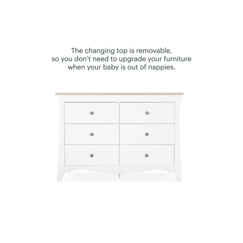 CuddleCo Clara 6 Drawer Dresser