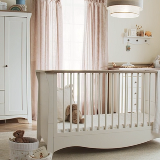 CuddleCo Clara 3 Door Triple Wardrobe