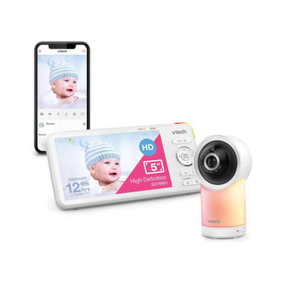 Vtech 5 Inch Smart Wi-Fi Pan & Tilt Monitor RM5766HD