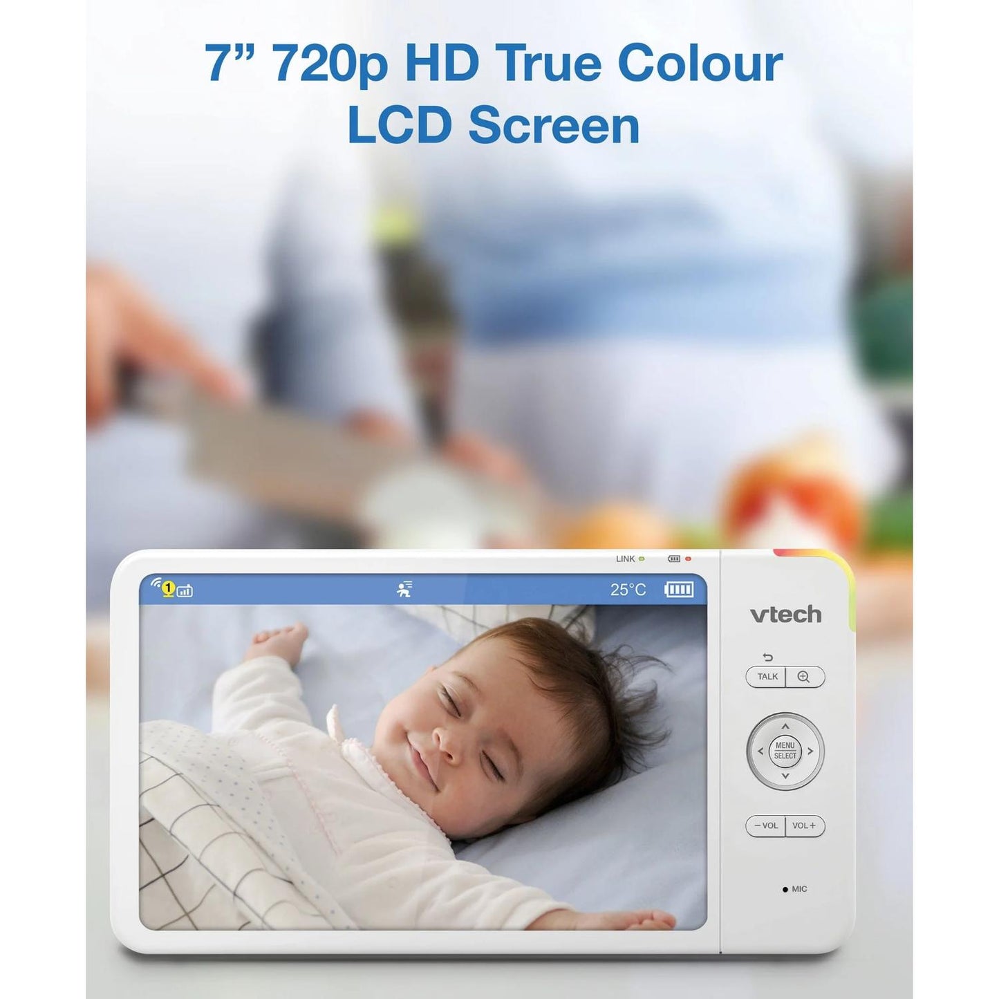 VTech 7 Inch High-Definition Pan & Tilt Video Monitor VM7367HD