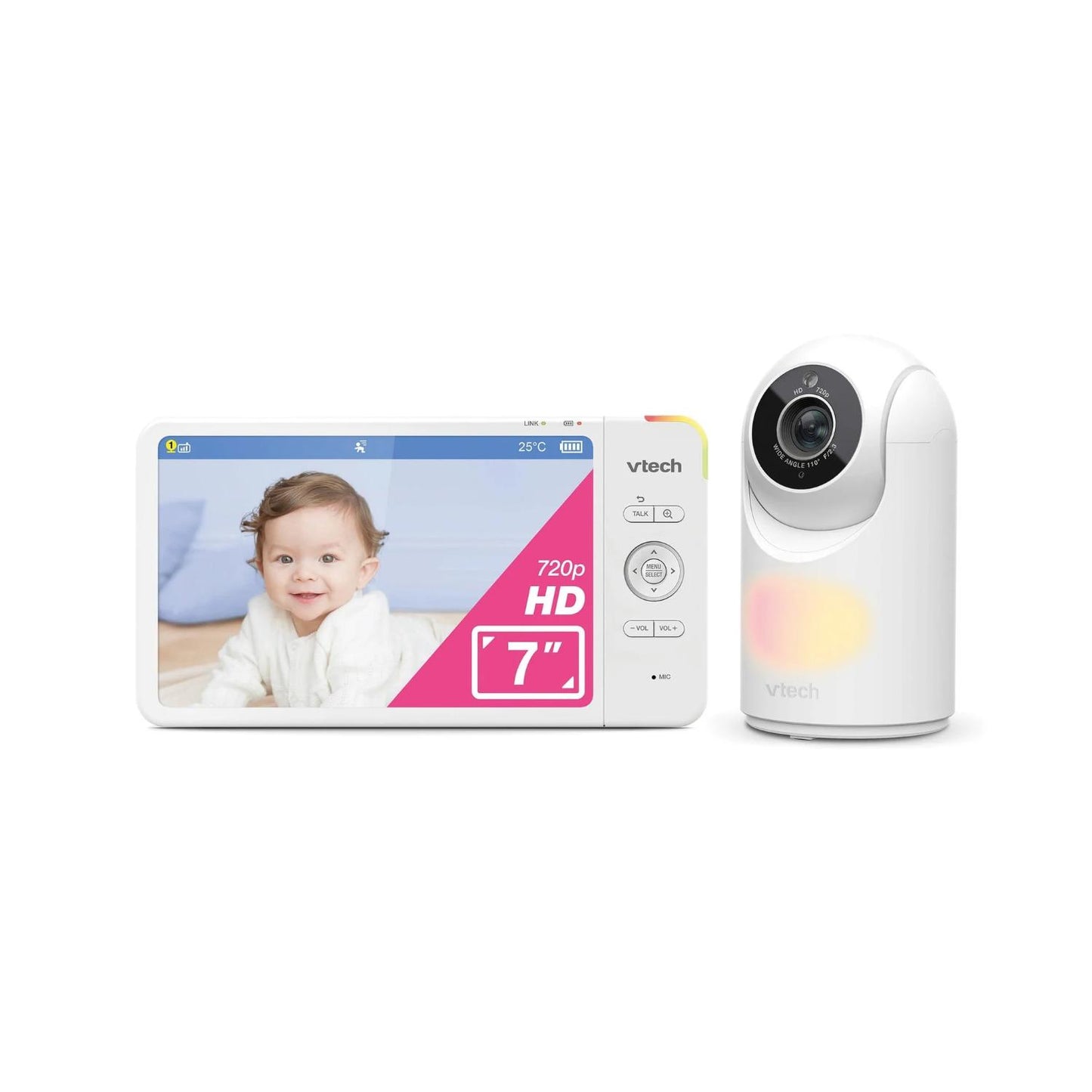 VTech 7 Inch High-Definition Pan & Tilt Video Monitor VM7367HD