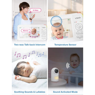 VTech 5-inch Video Monitor with Pan & Tilt - VM5467