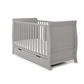 Obaby Stamford Classic 3 Piece Room Set with Cot Bed, Dresser Changer and Wardrobe