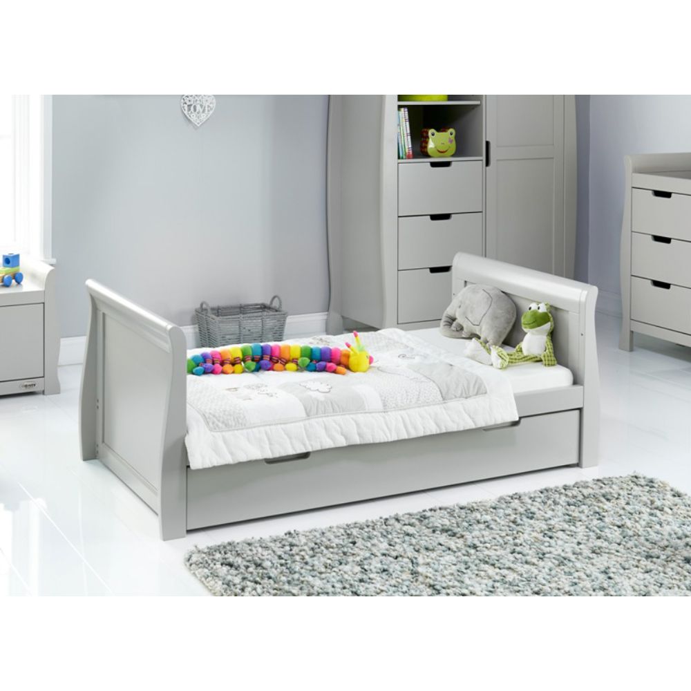 Obaby Stamford Classic 3 Piece Room Set with Cot Bed, Dresser Changer and Wardrobe