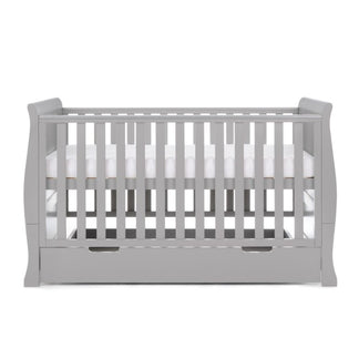Obaby Stamford Classic 3 Piece Room Set with Cot Bed, Dresser Changer and Wardrobe