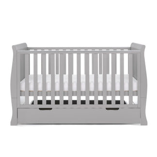 Obaby Stamford Classic 3 Piece Room Set with Cot Bed, Dresser Changer and Wardrobe