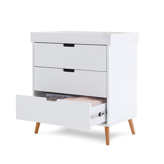 Obaby Maya 2 Piece Cot Bed and Dresser Changer