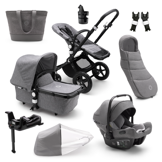 Bugaboo Cameleon 3 Plus Travel System - Ready to Go Further Bundle with Rotating Car Seat