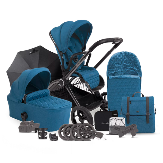 iCandy Core Complete Pushchair Bundle- Blue