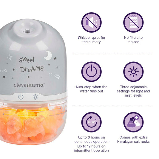 ClevaMama ClevaPure Salt Lamp