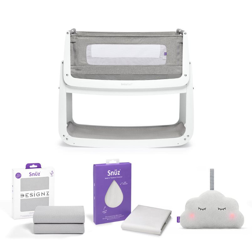 SnuzPod 4 Bedside Crib - Starter Bundle