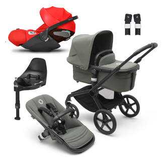 Bugaboo Fox 5 Travel System with Cybex Cloud T and ISOFIX Base