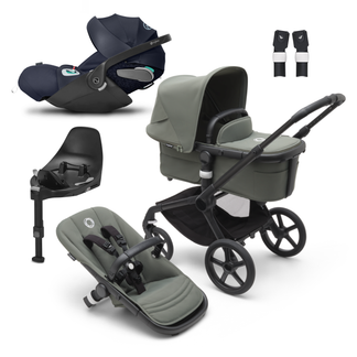 Bugaboo Fox 5 Travel System with Cybex Cloud T and ISOFIX Base