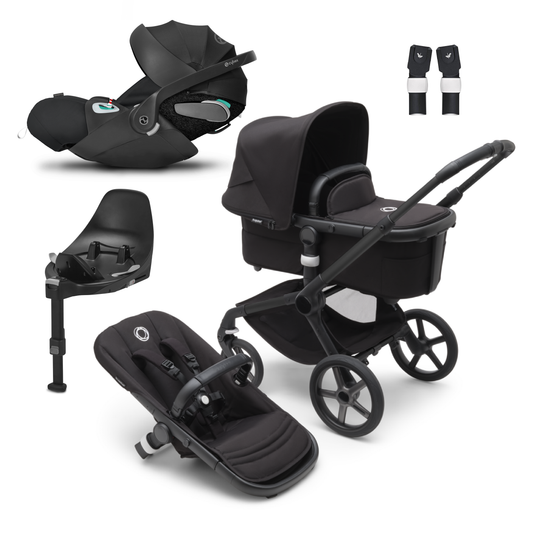 Bugaboo Fox 5 Travel System with Cybex Cloud T and ISOFIX Base