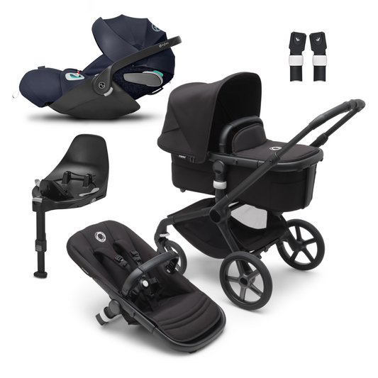 Bugaboo Fox 5 Travel System with Cybex Cloud T and ISOFIX Base