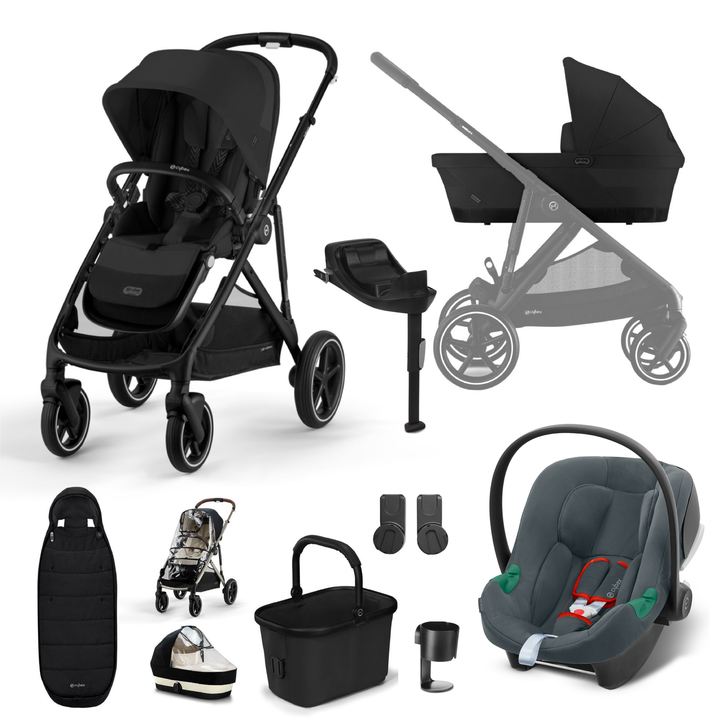 Cybex Gazelle S 2023 Bundle with Cybex Aton B2 & Base