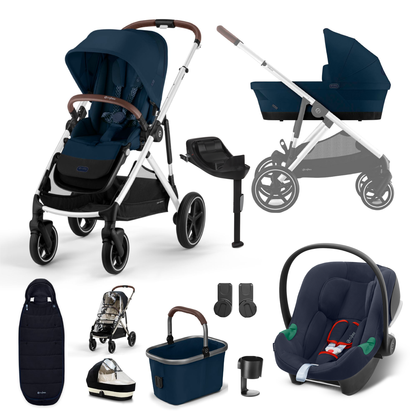 Cybex Gazelle S 2023 Bundle with Cybex Aton B2 & Base