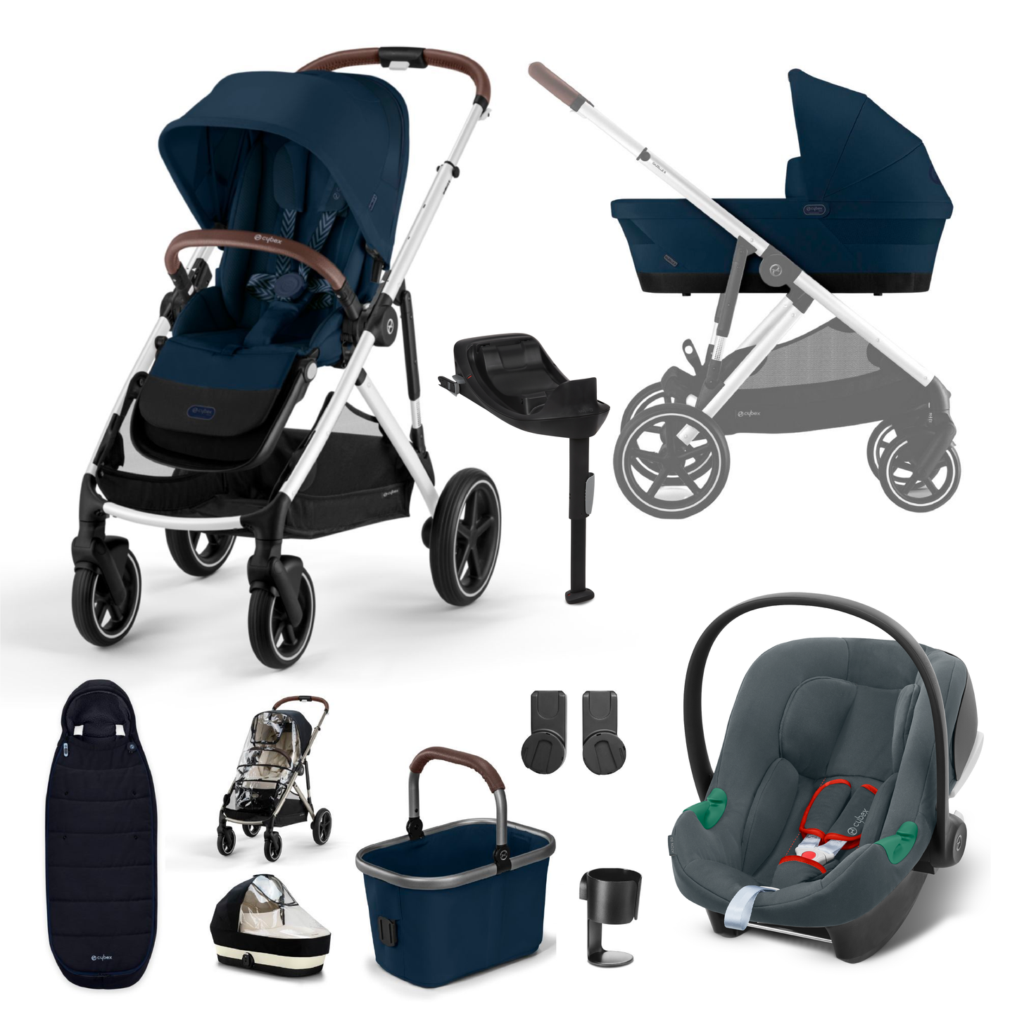 Cybex Gazelle S 2023 Bundle with Cybex Aton B2 & Base
