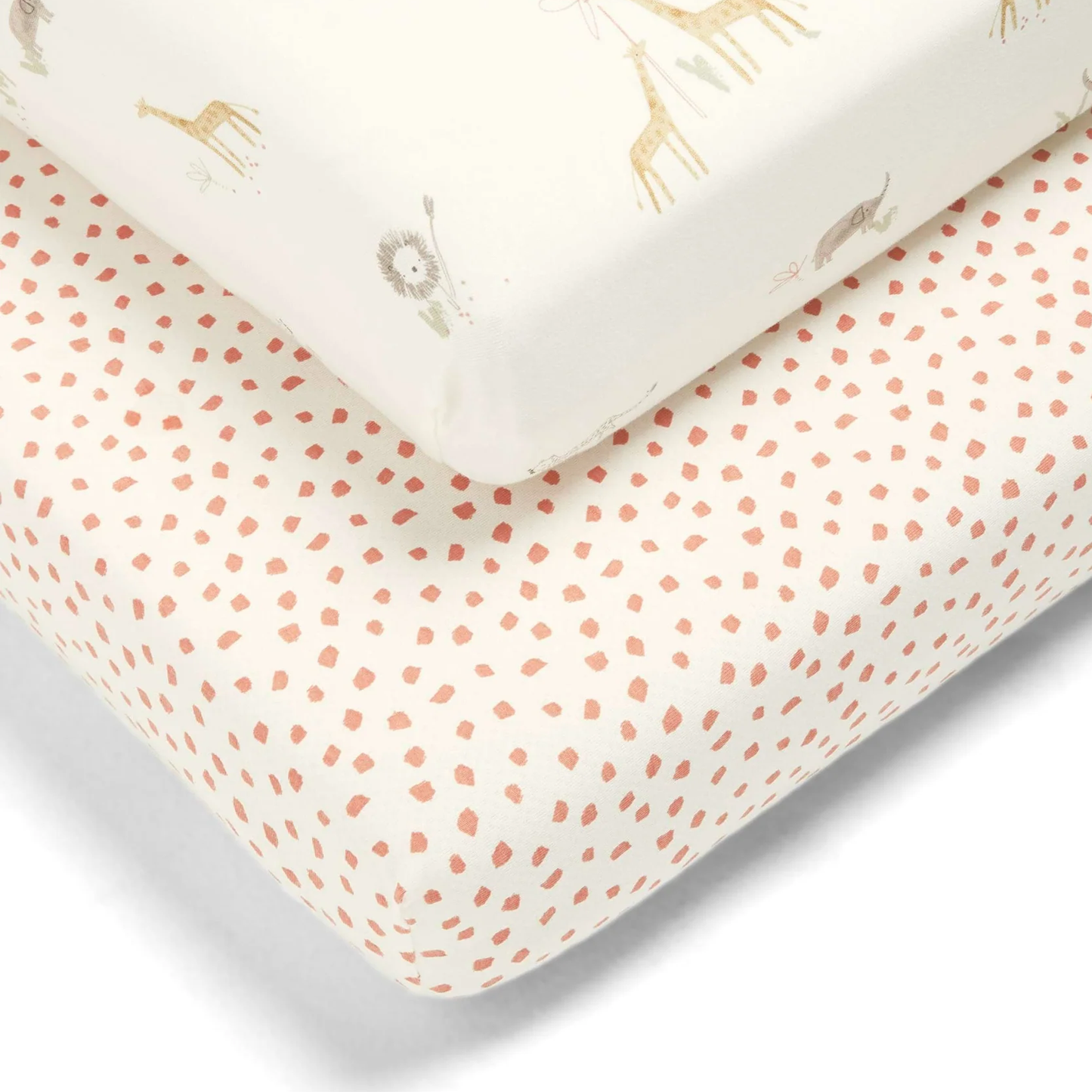 Mamas & Papas Cotbed Fitted Sheets - 2 Pack