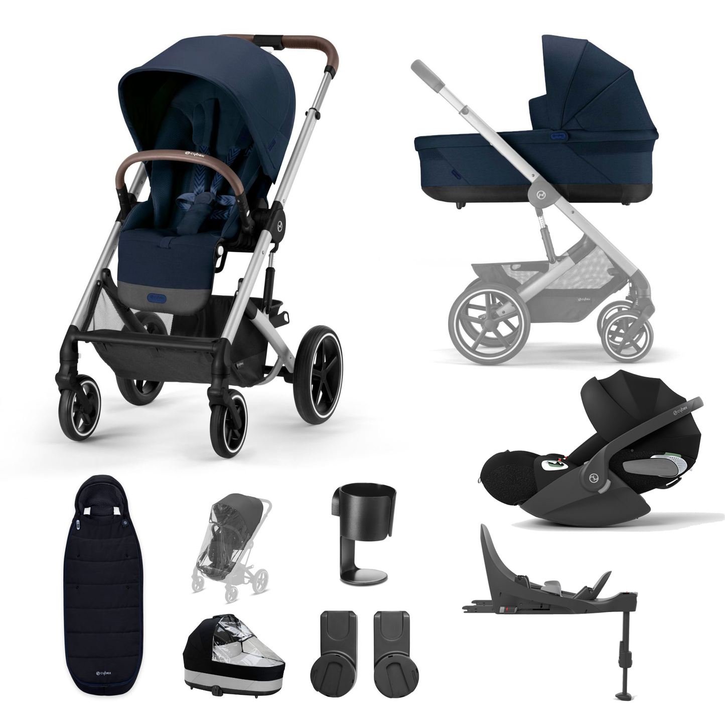 Cybex Balios S Lux (2023) with Cloud T and Base T Bundle