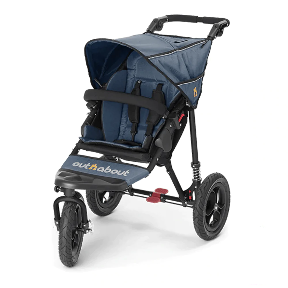 Out and about double hot sale stroller